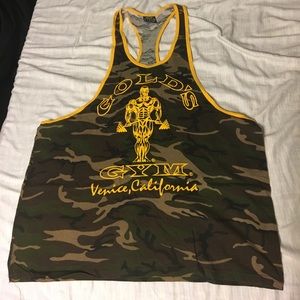 Stringer muscle tank top
